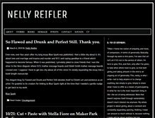 Tablet Screenshot of nellyreifler.com